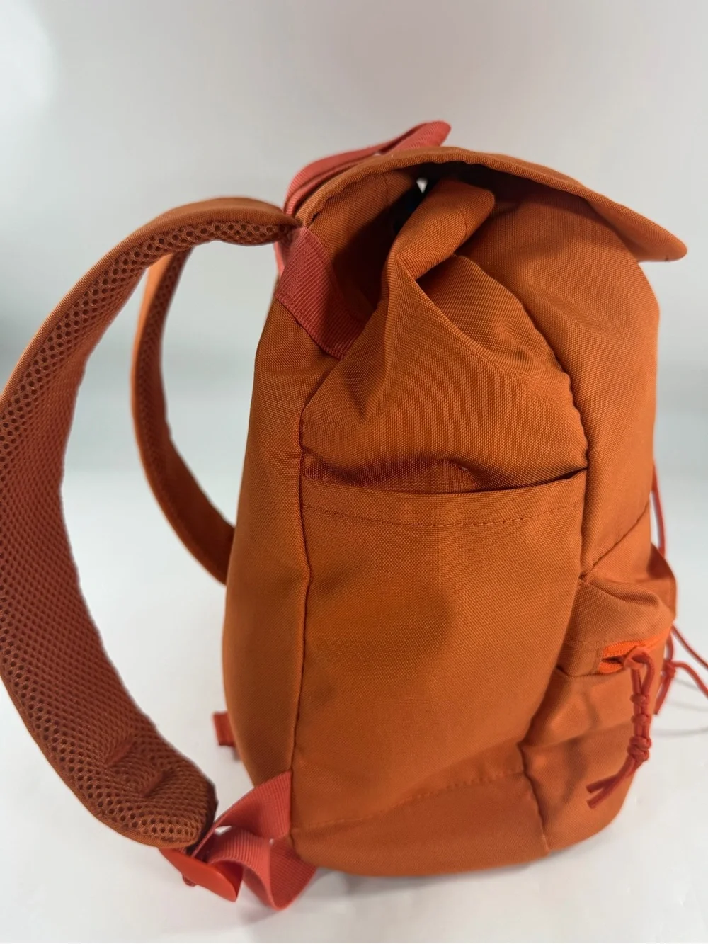 Volcom Burnt Orange Cinch Flap Backpack Skate School Travel Daypack 2019